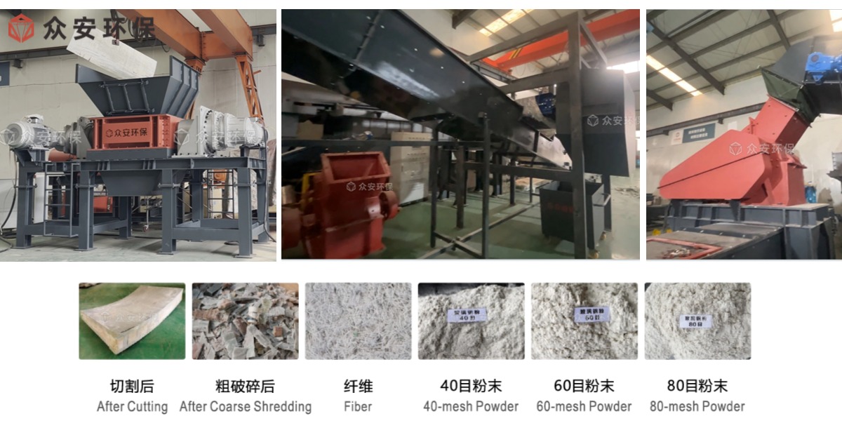 眾安環(huán)保廢棄風電葉片處理生產(chǎn)線，為可持續(xù)未來按下“快進鍵”